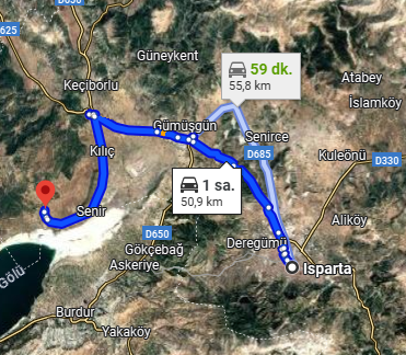 ISPARTA KEÇİBORLU SENİR  MAH. 3.150M² TARLA SATILIKTIR - ISPARTA KEÇİBORLU fotoğraf 3